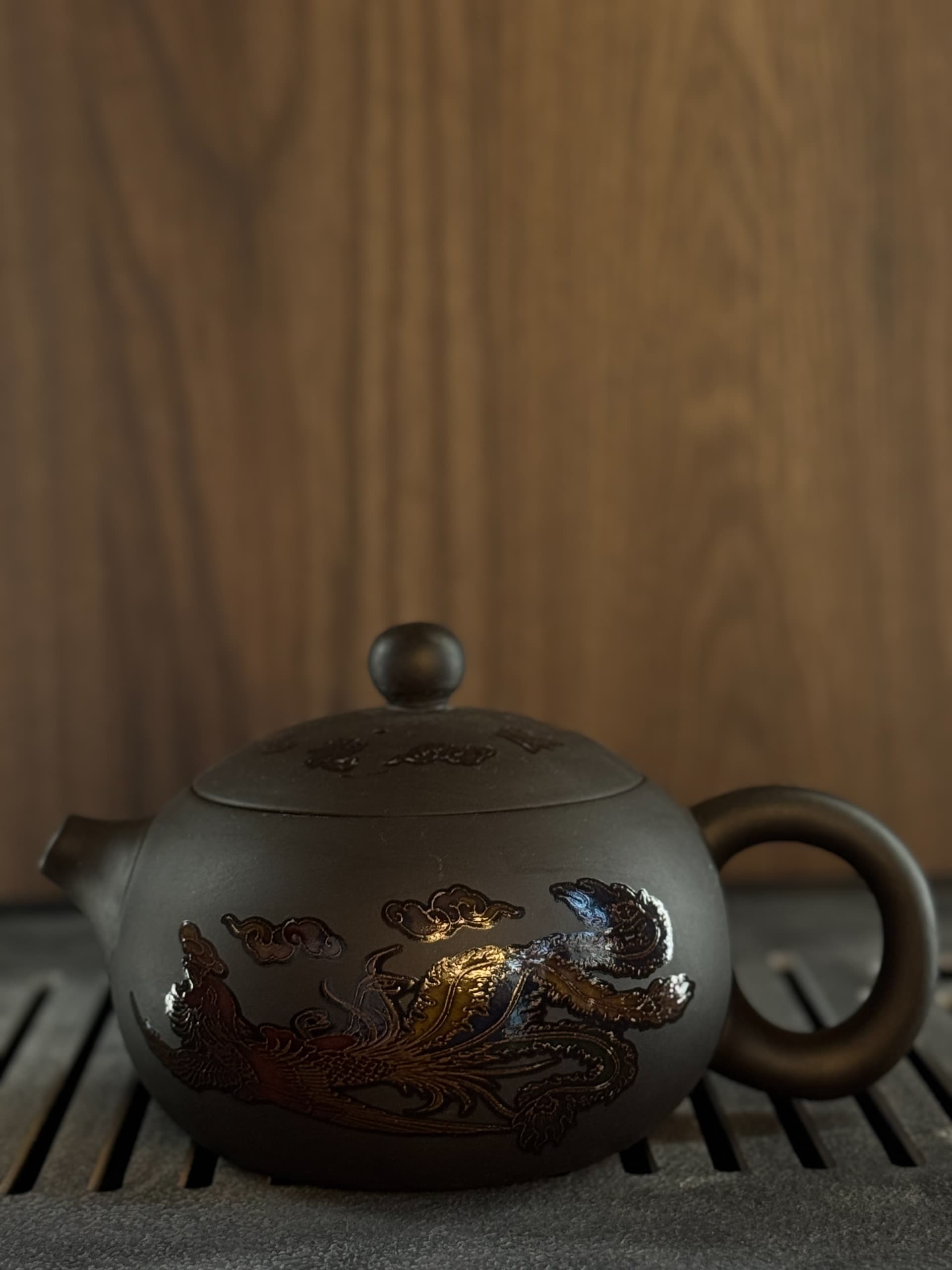 Китайский чайник из глины